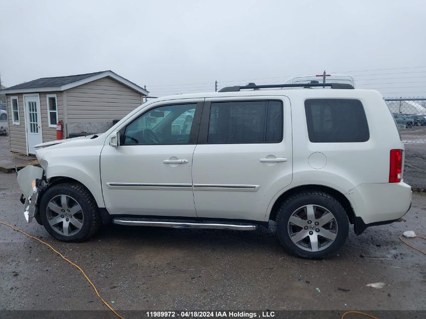 2014 Honda Pilot Touring VIN: 5FNYF4H91EB503900 Lot: 11989972