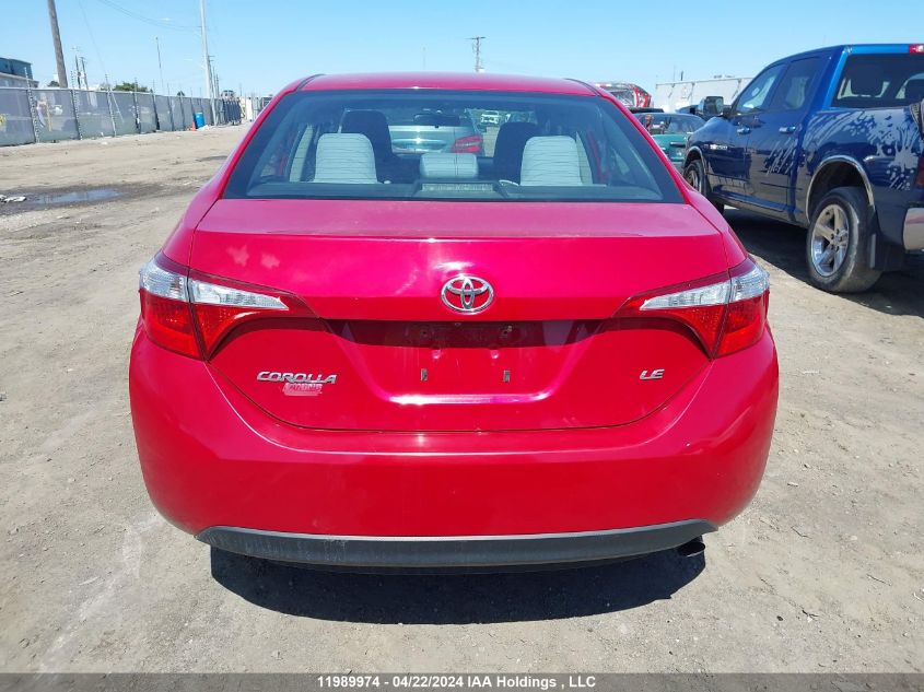 2015 Toyota Corolla L/Le/Le Pls/Prm/S/S Pls VIN: 2T1BURHE4FC297290 Lot: 11989974