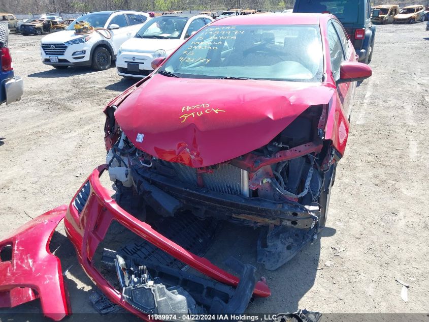 2015 Toyota Corolla L/Le/Le Pls/Prm/S/S Pls VIN: 2T1BURHE4FC297290 Lot: 11989974