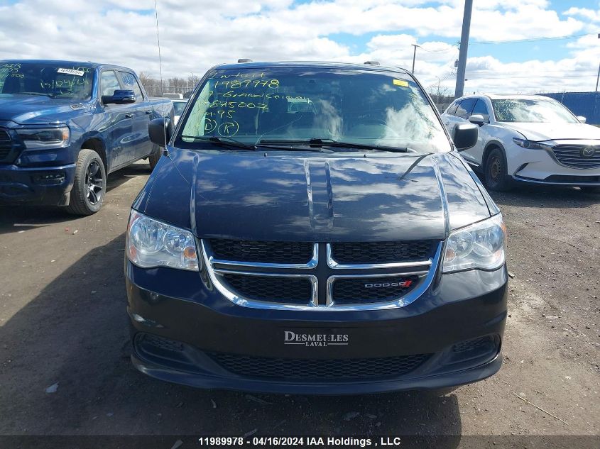 2017 Dodge Grand Caravan VIN: 2C4RDGBG3HR875007 Lot: 11989978