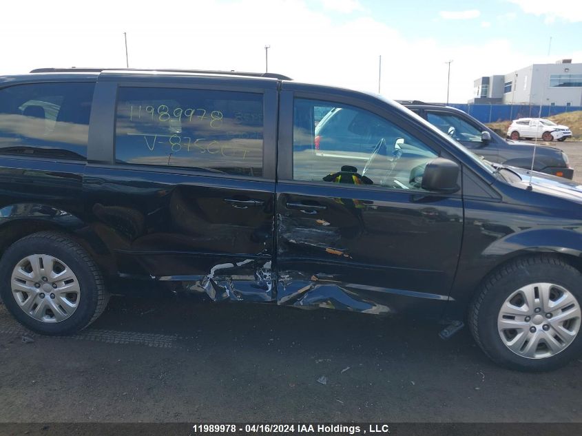 2017 Dodge Grand Caravan VIN: 2C4RDGBG3HR875007 Lot: 11989978