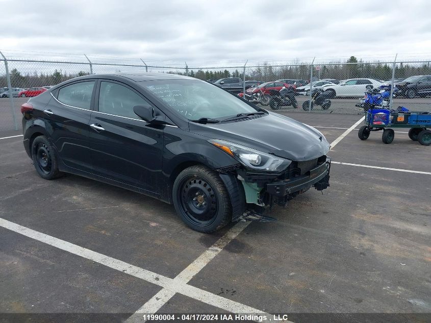 2016 Hyundai Elantra Limited VIN: KMHDH4AH3GU485979 Lot: 11990004