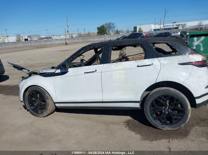 2022 Land Rover Range Rover Evoque VIN: SALZJ2FX6NH167811 Lot: 11990011