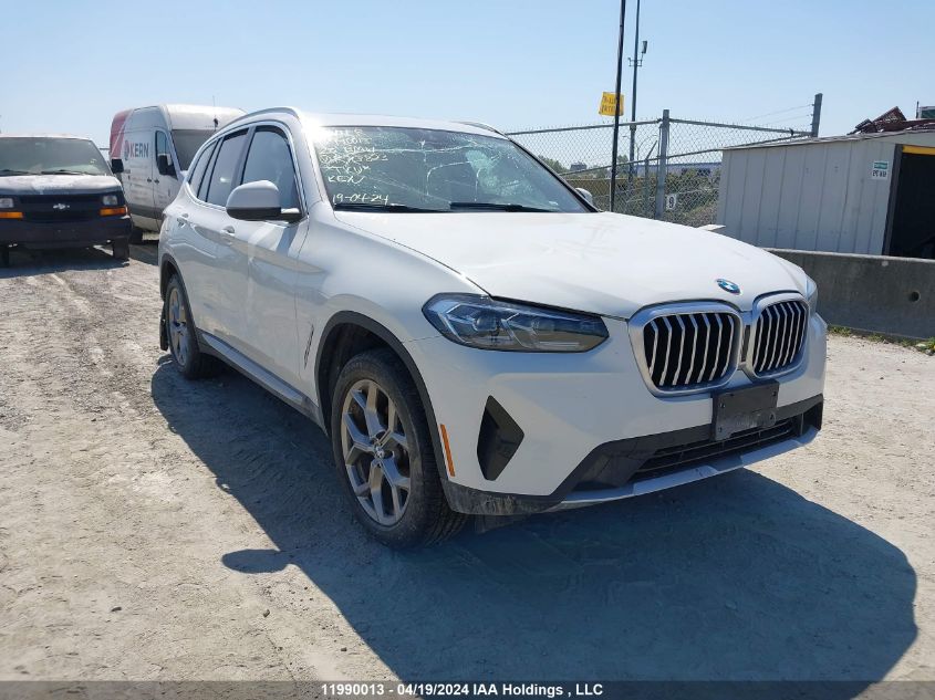 2023 BMW X3 VIN: 5UX53DP0XP9R73823 Lot: 11990013