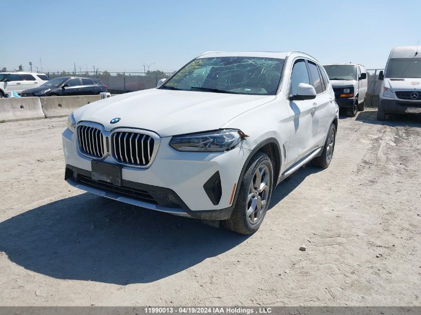 2023 BMW X3 VIN: 5UX53DP0XP9R73823 Lot: 11990013