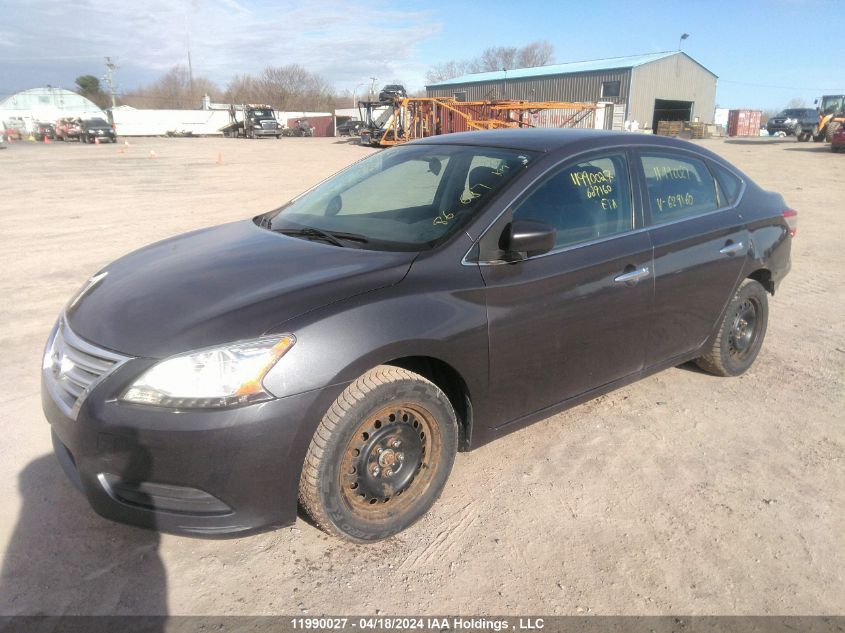 2013 Nissan Sentra S/Sv/Sr/Sl VIN: 3N1AB7AP0DL629160 Lot: 11990027