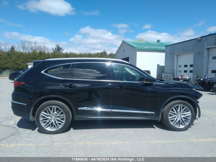 2022 Acura Mdx VIN: 5J8YE1H84NL805043 Lot: 11990038