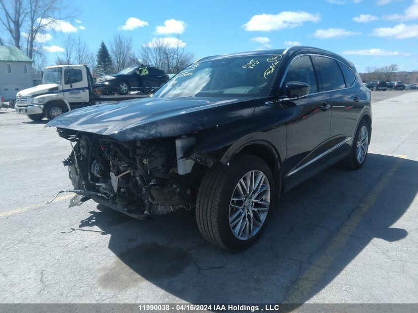 2022 Acura Mdx VIN: 5J8YE1H84NL805043 Lot: 11990038