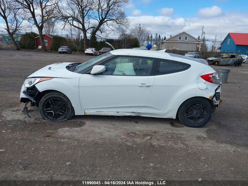 2012 Hyundai Veloster VIN: KMHTC6AD2CU024009 Lot: 11990045