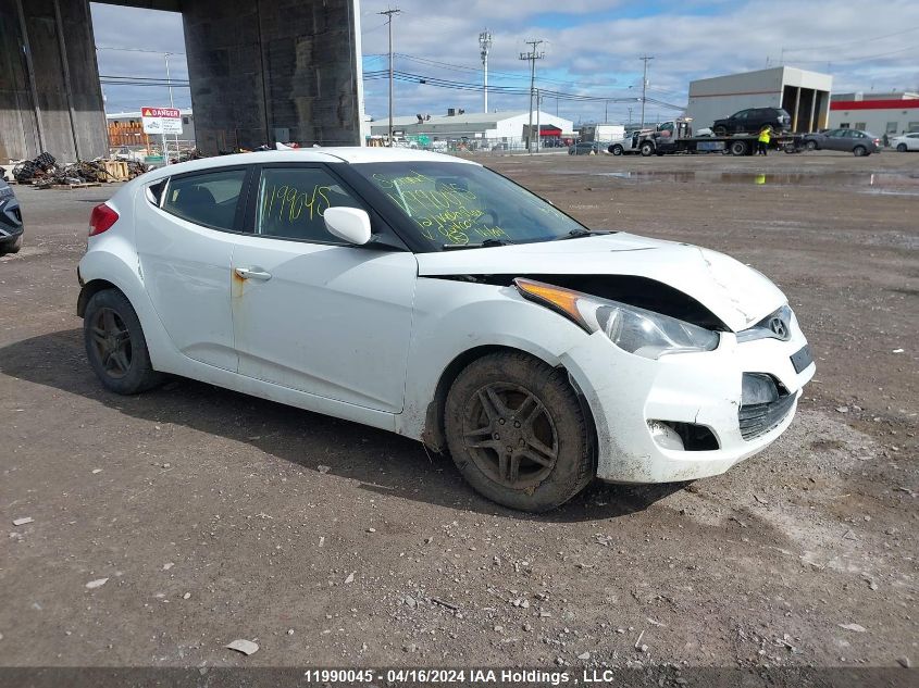 2012 Hyundai Veloster VIN: KMHTC6AD2CU024009 Lot: 11990045