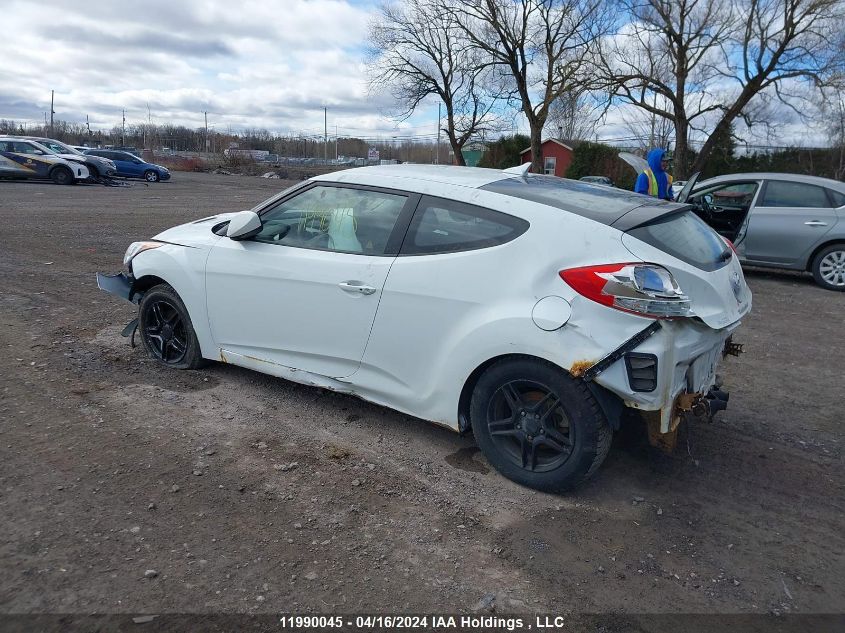 2012 Hyundai Veloster VIN: KMHTC6AD2CU024009 Lot: 11990045