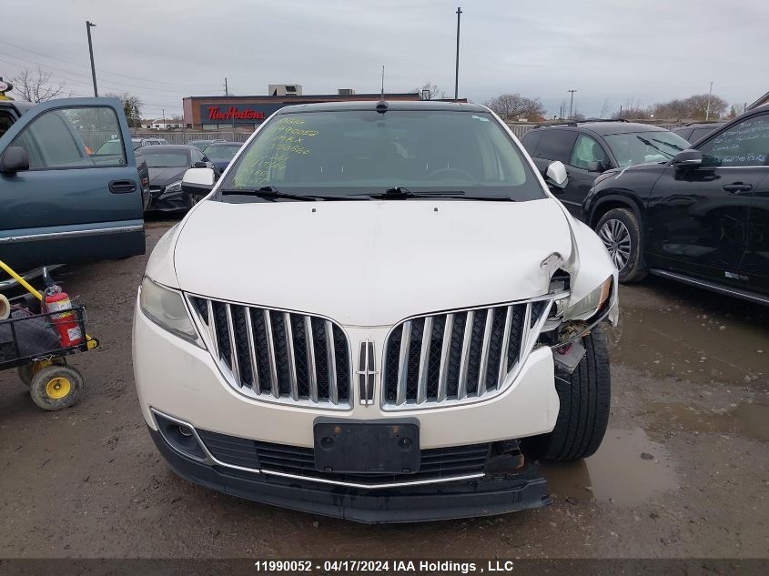 2011 Lincoln Mkx VIN: 2LMDJ8JKXBBJ30866 Lot: 11990052