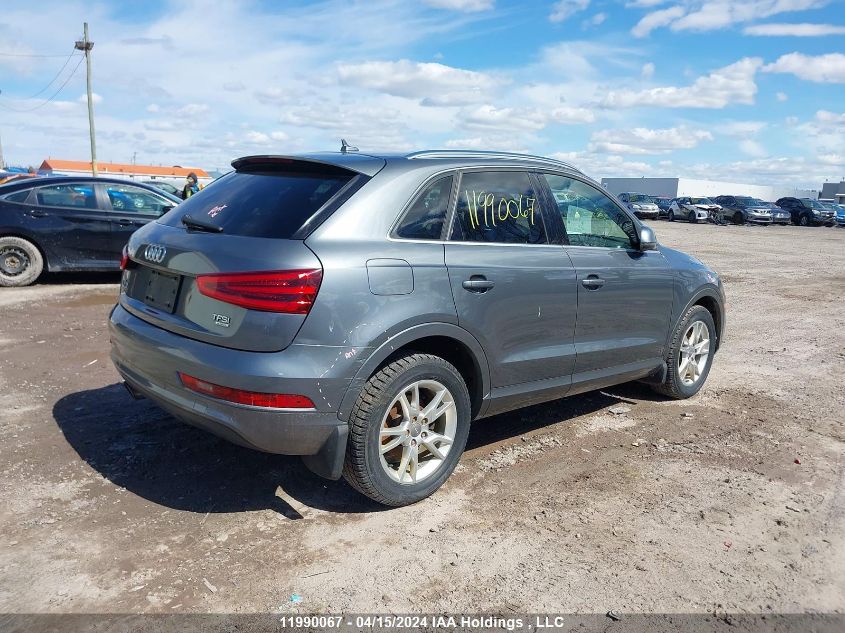 2015 Audi Q3 Premium Plus VIN: WA1EFEFS9FR003892 Lot: 11990067