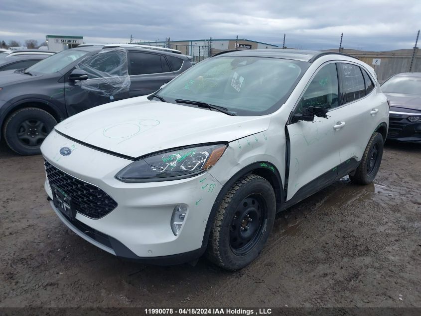 2020 Ford Escape Titanium VIN: 1FMCU9J95LUA16836 Lot: 44045024