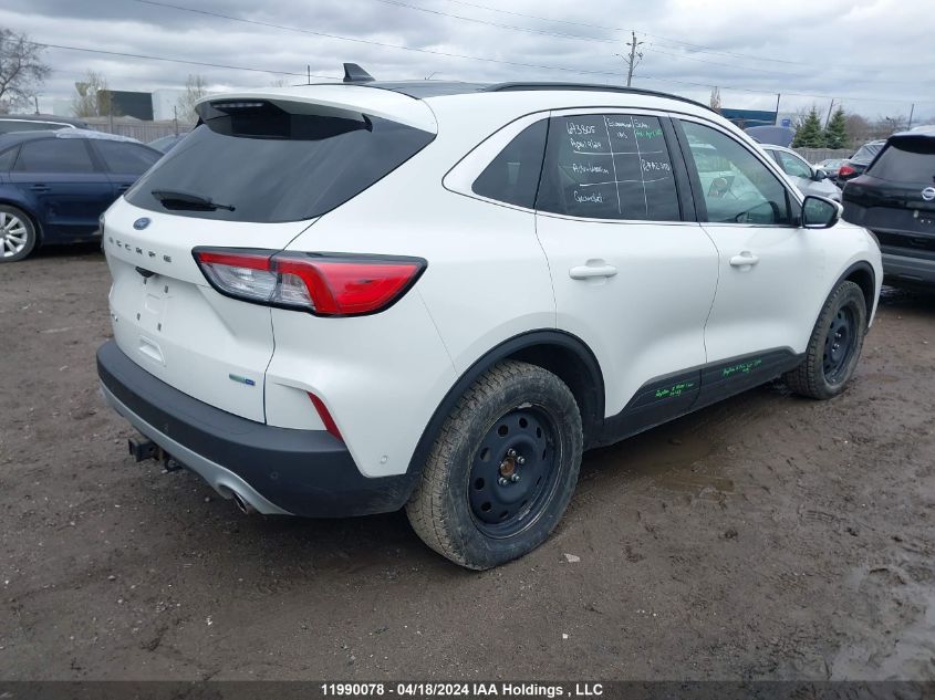 2020 Ford Escape Titanium VIN: 1FMCU9J95LUA16836 Lot: 44045024