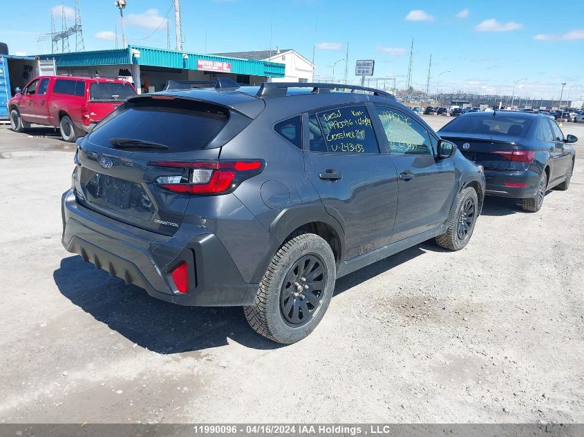 2024 Subaru Crosstrek VIN: JF2GUABC5RH243433 Lot: 11990096