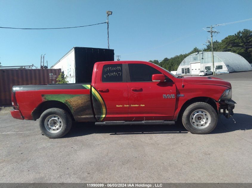 2017 Ram 1500 Sport VIN: 1C6RR7HT9HS514957 Lot: 11990099