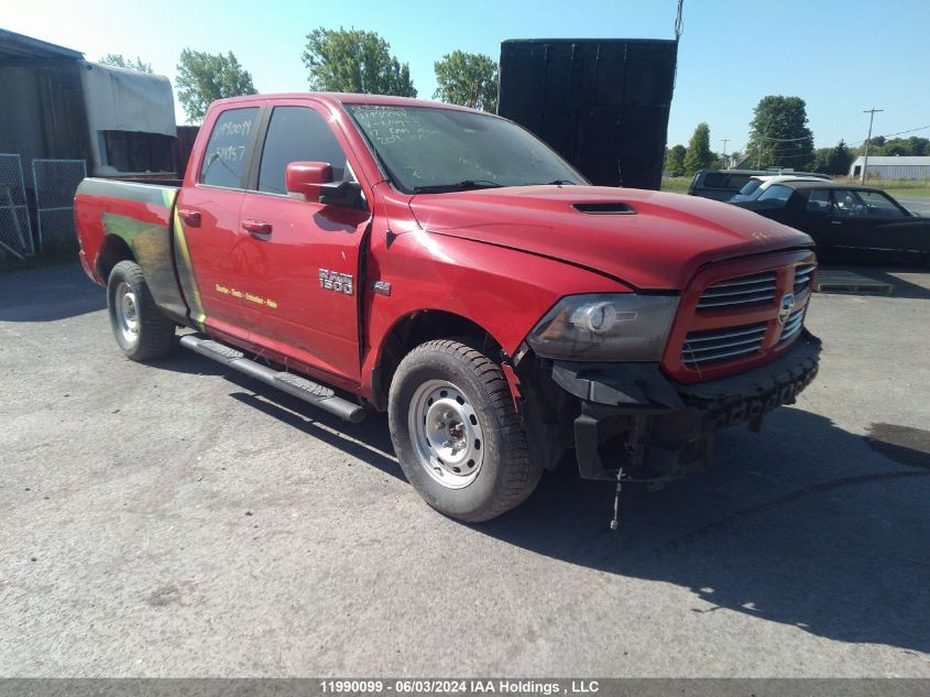 2017 Ram 1500 Sport VIN: 1C6RR7HT9HS514957 Lot: 11990099