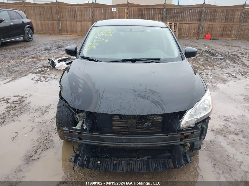 2015 Nissan Sentra S/Sv/Sr/Sl VIN: 3N1AB7AP6FL647505 Lot: 11990102