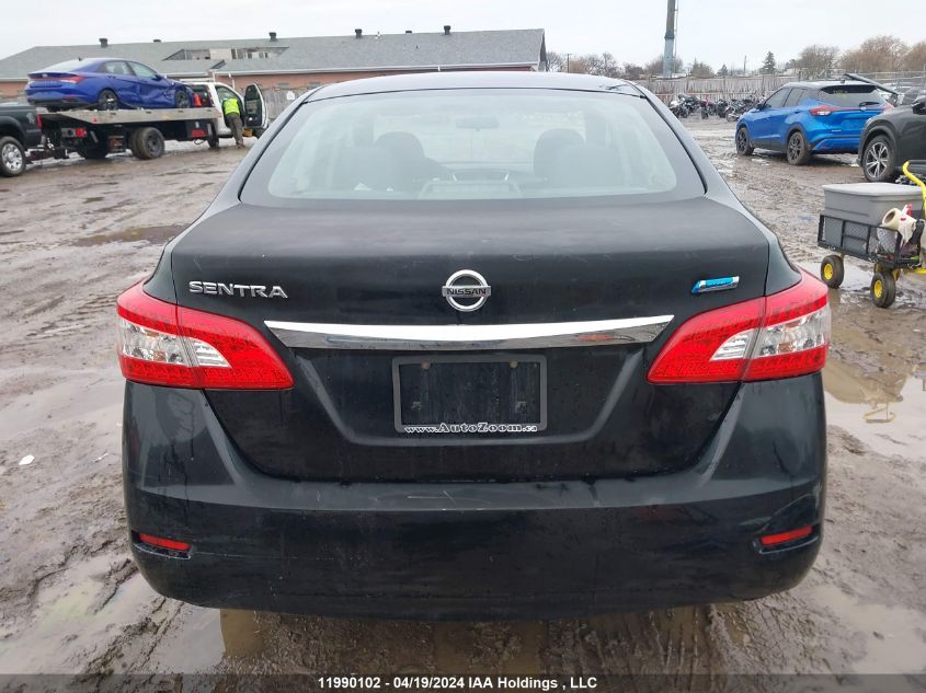 2015 Nissan Sentra S/Sv/Sr/Sl VIN: 3N1AB7AP6FL647505 Lot: 11990102