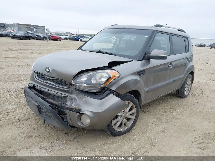 2013 Kia Soul VIN: KNDJT2A60D7619155 Lot: 11990114