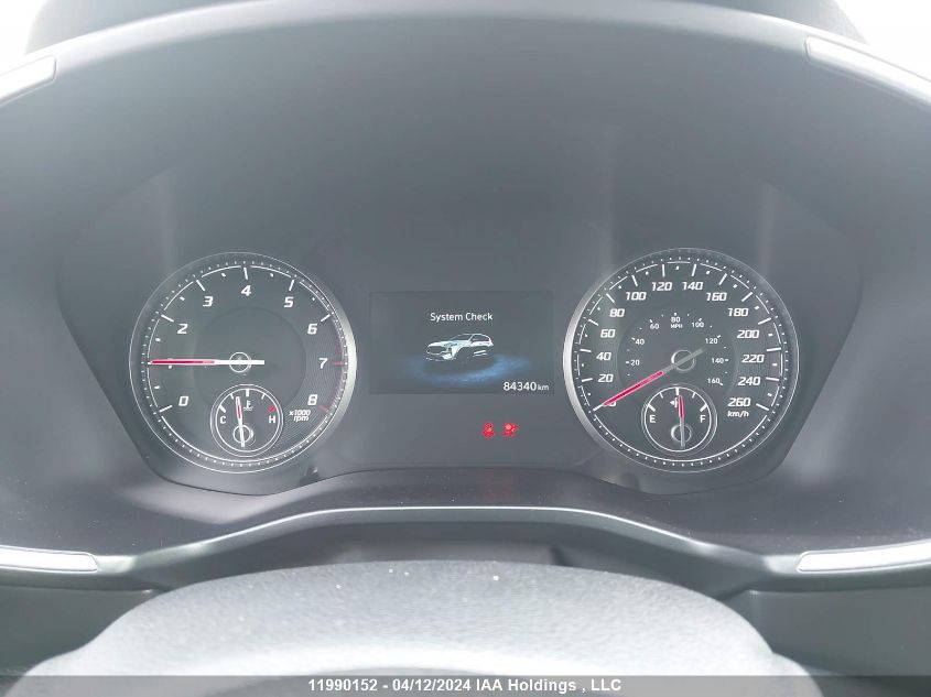 2022 Hyundai Santa Fe Sel VIN: 5NMS2DAJ3NH409649 Lot: 11990152