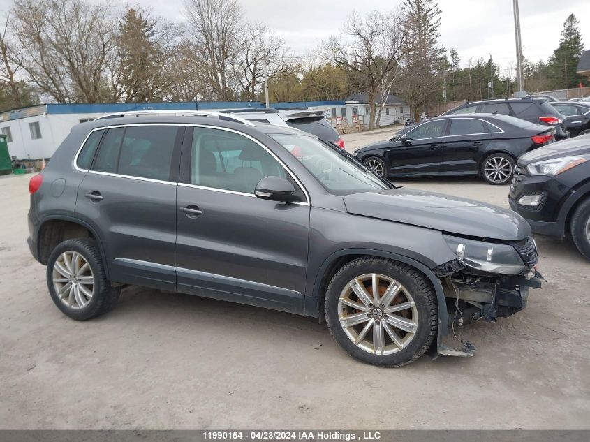 2014 Volkswagen Tiguan VIN: WVGJV3AX1EW612369 Lot: 11990154