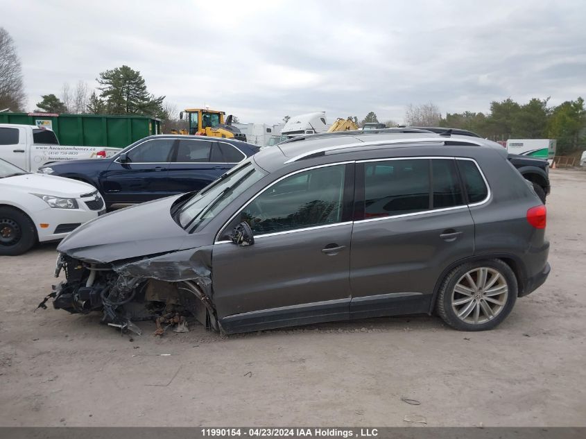 2014 Volkswagen Tiguan VIN: WVGJV3AX1EW612369 Lot: 11990154