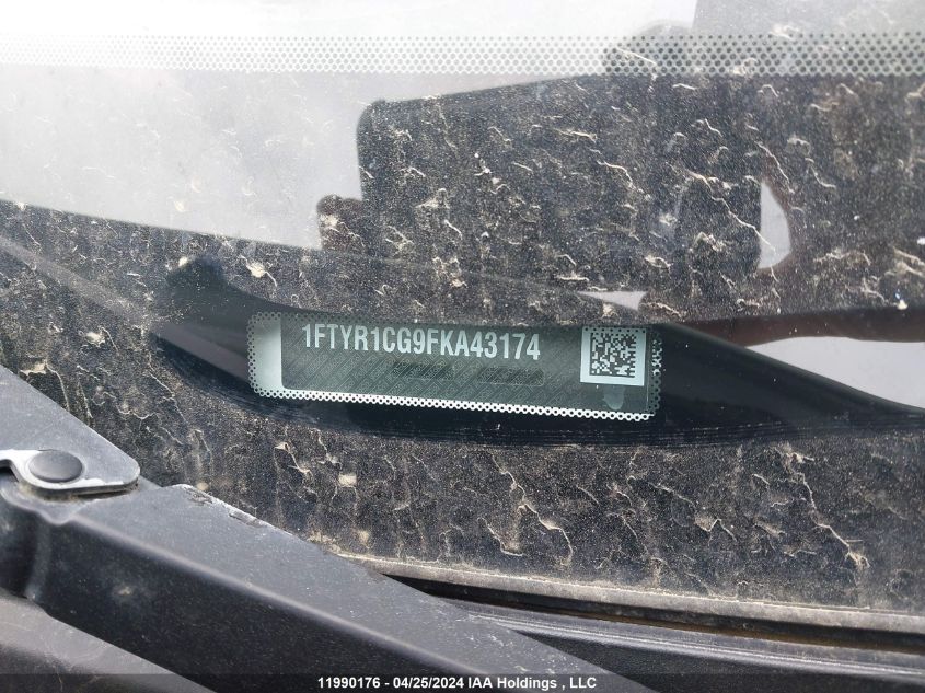 2015 Ford Transit T-250 VIN: 1FTYR1CG9FKA43174 Lot: 11990176