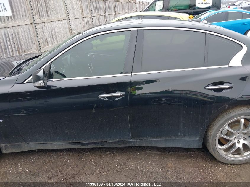 2014 Infiniti Q50 VIN: JN1BV7AR1EM700726 Lot: 11990189