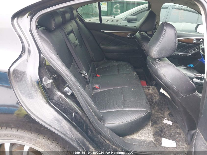 2014 Infiniti Q50 VIN: JN1BV7AR1EM700726 Lot: 11990189