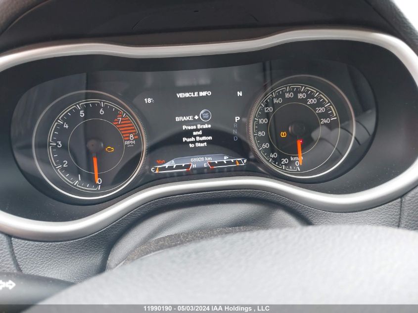 2018 Jeep Cherokee VIN: 1C4PJMBX4JD569019 Lot: 11990190