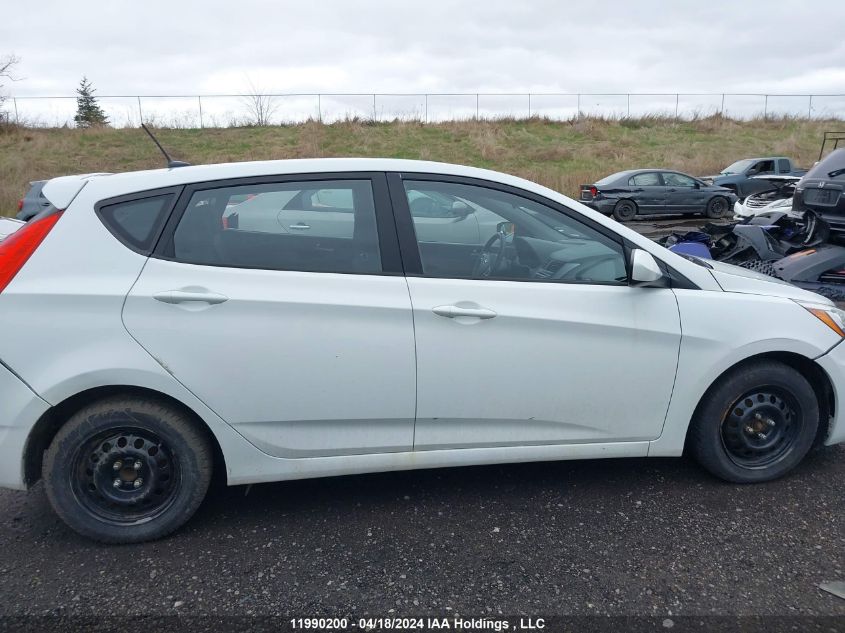 2016 Hyundai Accent Gl VIN: KMHCT5AE9GU240996 Lot: 39227095