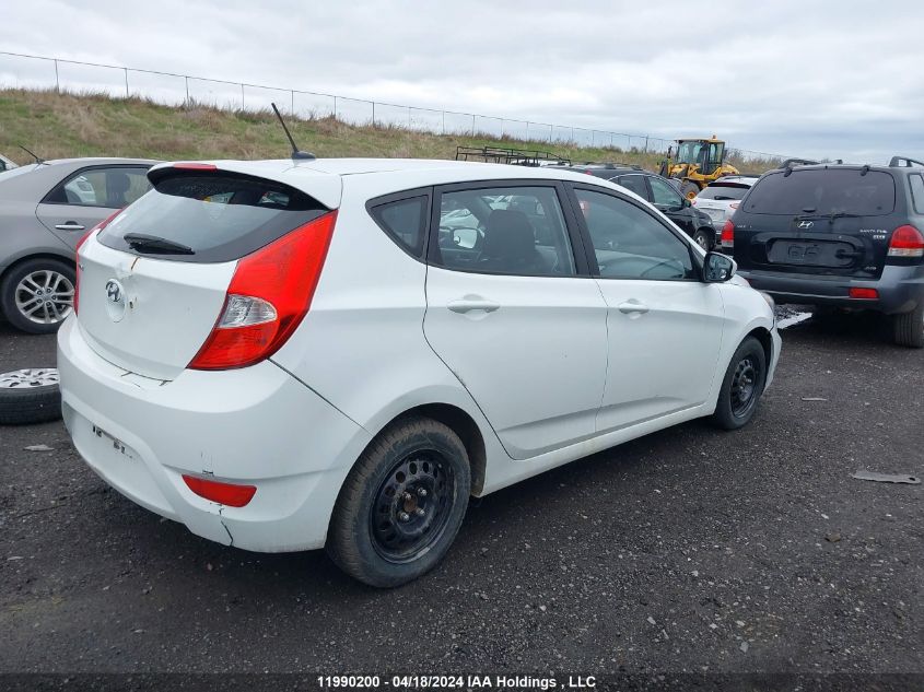 2016 Hyundai Accent Gl VIN: KMHCT5AE9GU240996 Lot: 39227095