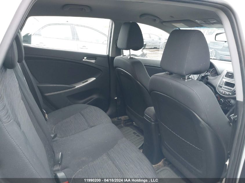 2016 Hyundai Accent Gl VIN: KMHCT5AE9GU240996 Lot: 39227095