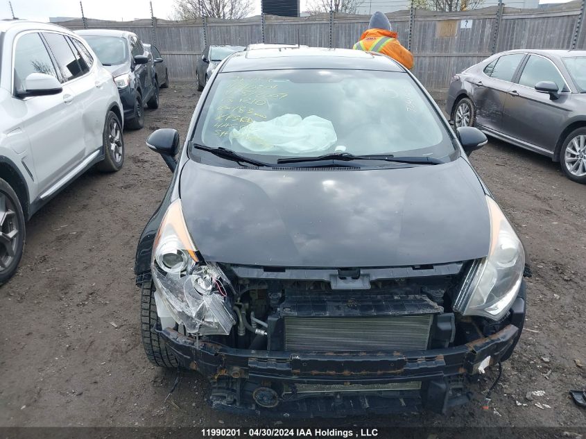 2013 Kia Rio VIN: KNADN5A39D6872007 Lot: 11990201