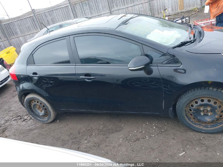 2013 Kia Rio VIN: KNADN5A39D6872007 Lot: 11990201