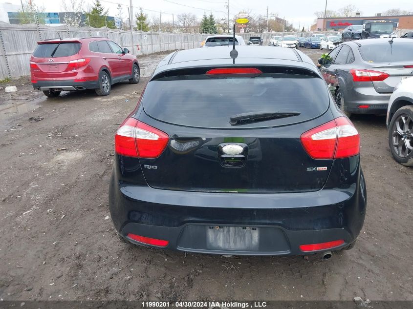 2013 Kia Rio VIN: KNADN5A39D6872007 Lot: 11990201