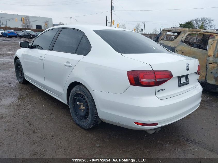 2017 Volkswagen Jetta S VIN: 3VW2B7AJ1HM351282 Lot: 51818634