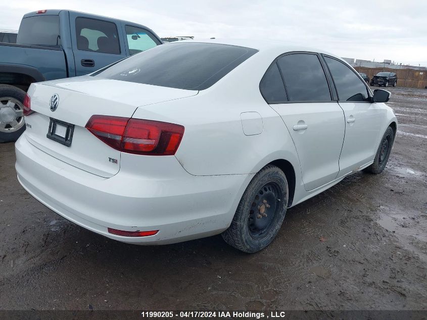 2017 Volkswagen Jetta S VIN: 3VW2B7AJ1HM351282 Lot: 51818634