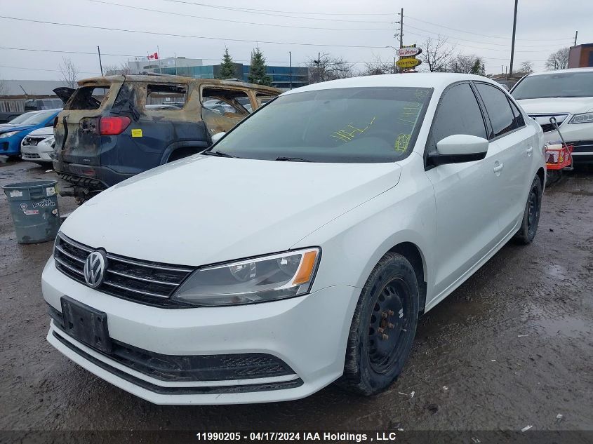 2017 Volkswagen Jetta S VIN: 3VW2B7AJ1HM351282 Lot: 51818634