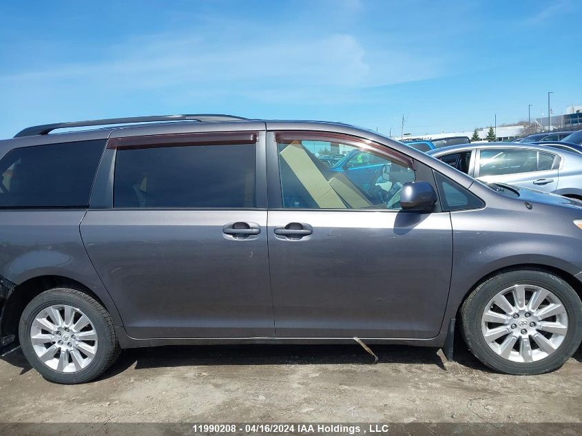 2012 Toyota Sienna Xle 7 Passenger VIN: 5TDYK3DCXCS221934 Lot: 11990208