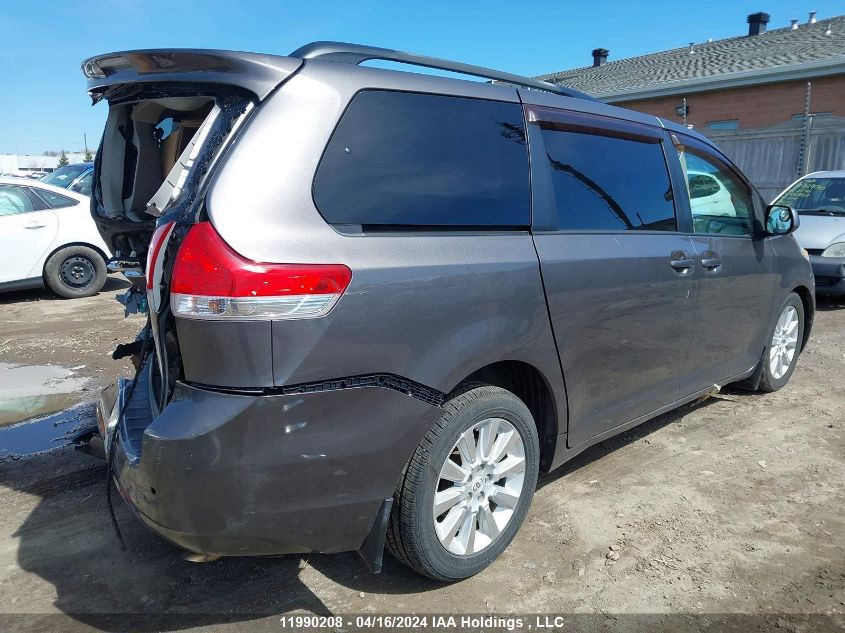 2012 Toyota Sienna Xle 7 Passenger VIN: 5TDYK3DCXCS221934 Lot: 11990208