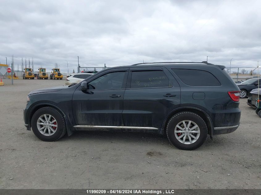 2014 Dodge Durango Sxt VIN: 1C4RDJAGXEC976905 Lot: 11990209