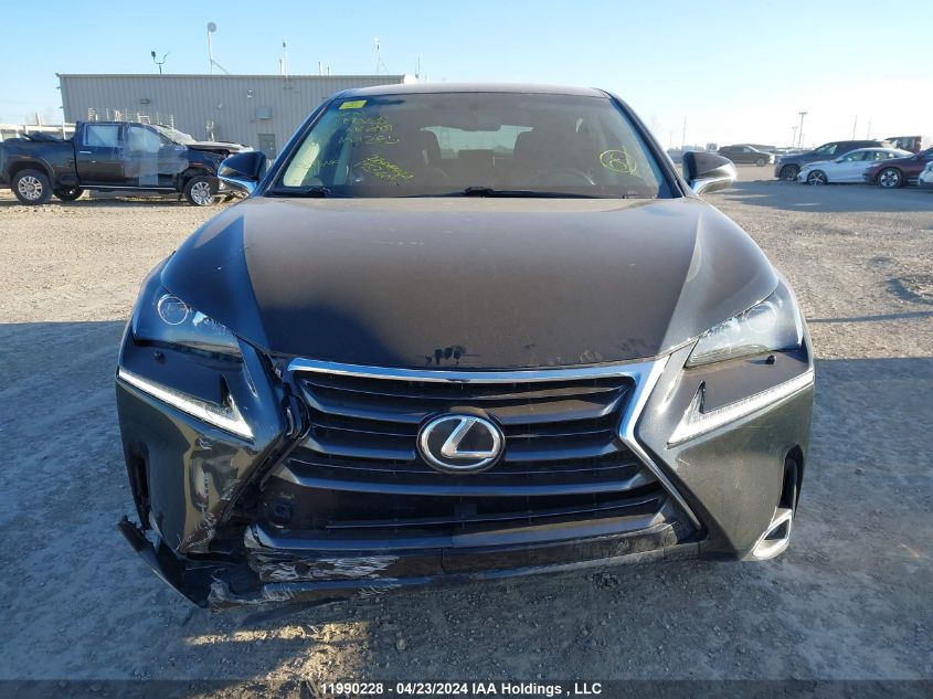 2017 Lexus Nx 200T VIN: JTJBARBZ1H2107285 Lot: 11990228