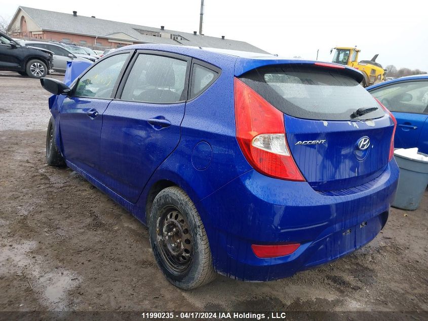 2012 Hyundai Accent VIN: KMHCT5AE7CU016359 Lot: 11990235