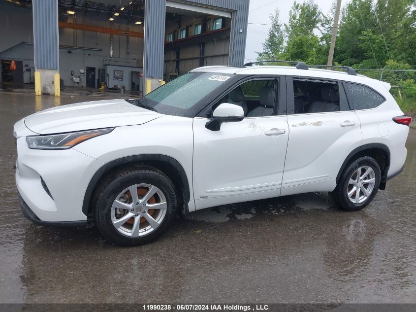 2022 Toyota Highlander VIN: 5TDABRCH5NS556443 Lot: 11990238