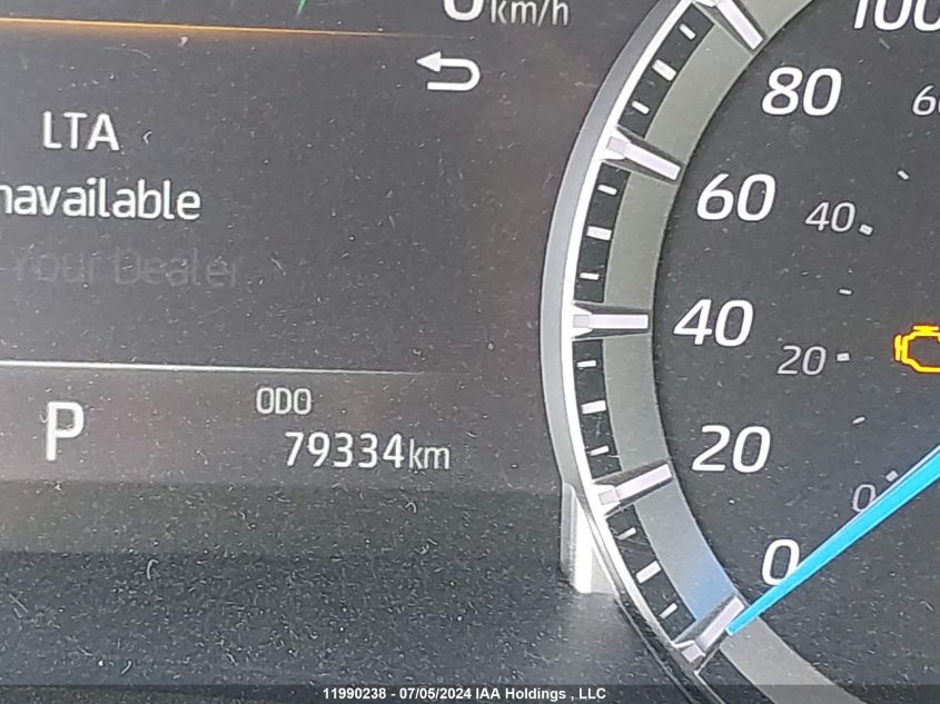 2022 Toyota Highlander VIN: 5TDABRCH5NS556443 Lot: 11990238