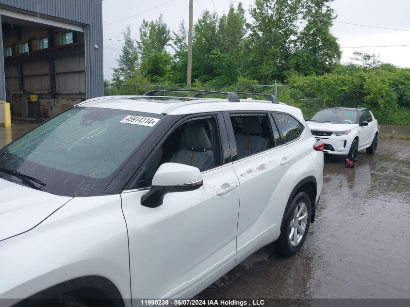 2022 Toyota Highlander VIN: 5TDABRCH5NS556443 Lot: 11990238