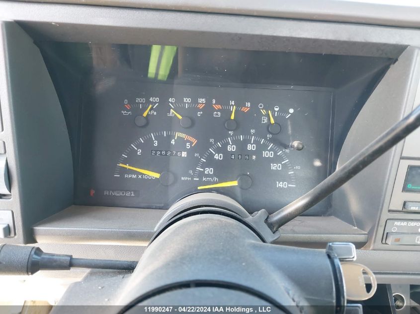 1993 Chevrolet Gmt-400 C1500 VIN: 2GCEC19K4P1157066 Lot: 11990247